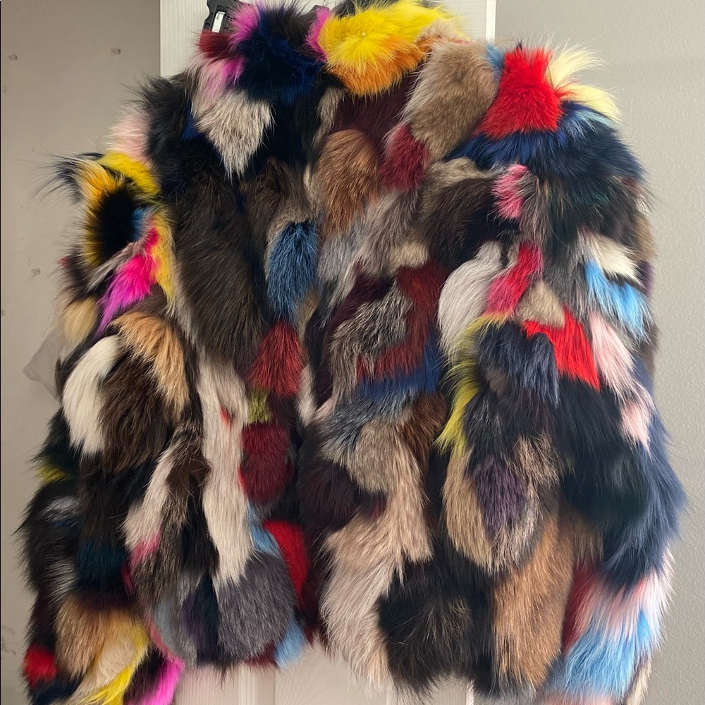 One of a kind Fox Fur Coat
